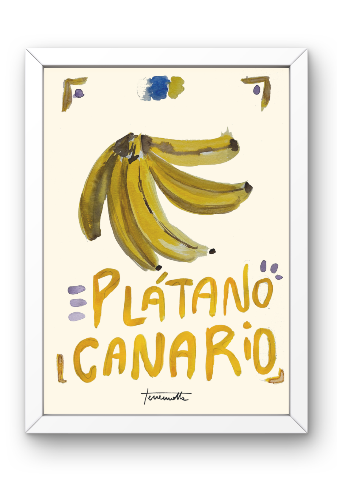 Lámina de Plátano de Canarias