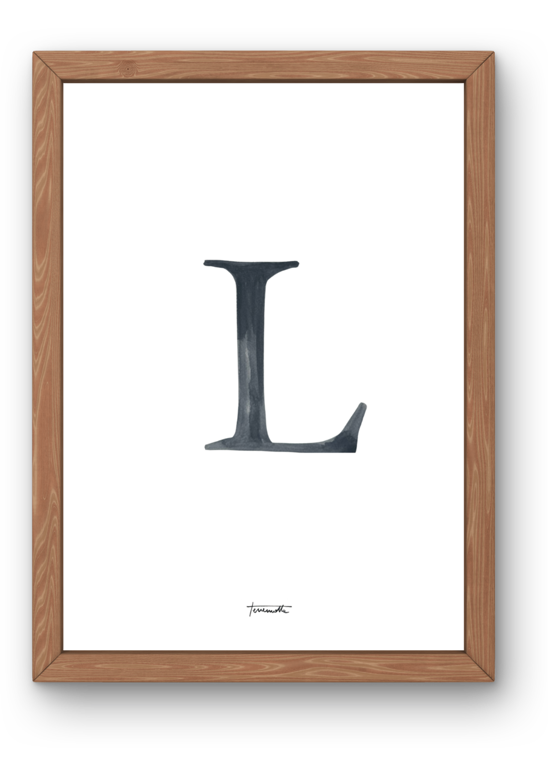 Lámina letra L