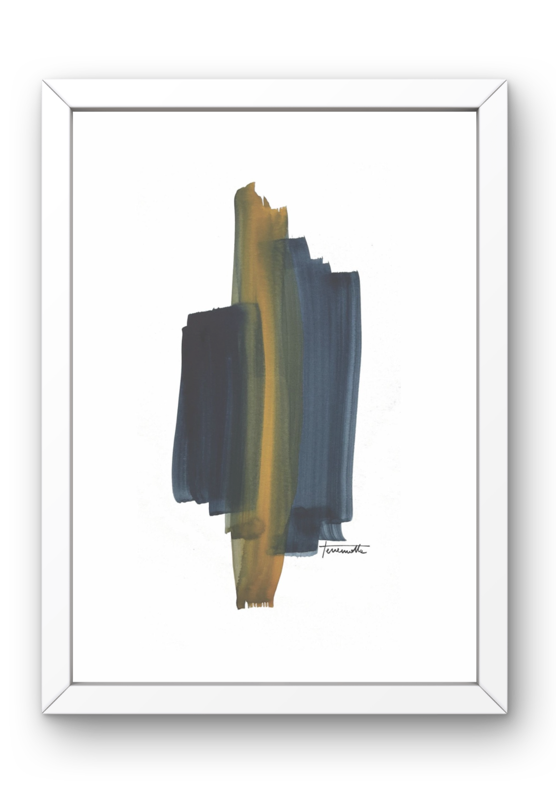 Lámina Azul y Amarillo Degradado