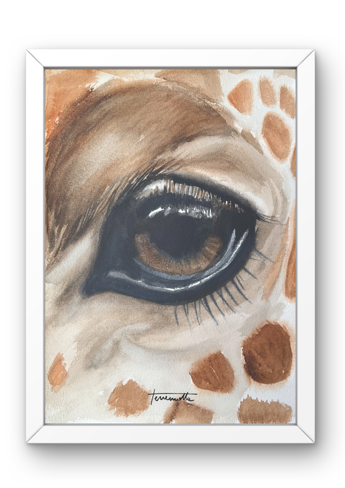 Lámina Mirada de Jirafa