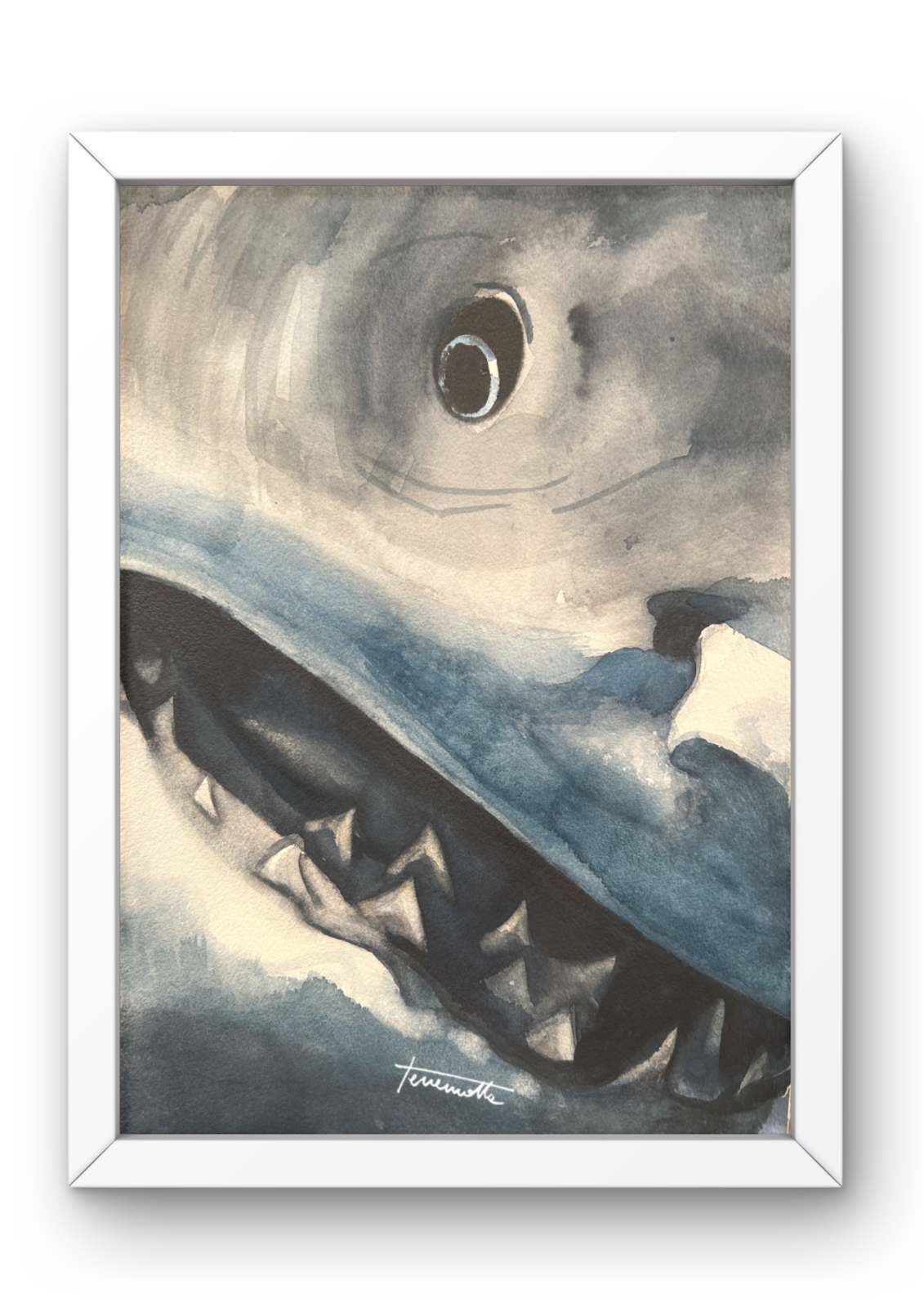Lámina Mirada de Tiburón