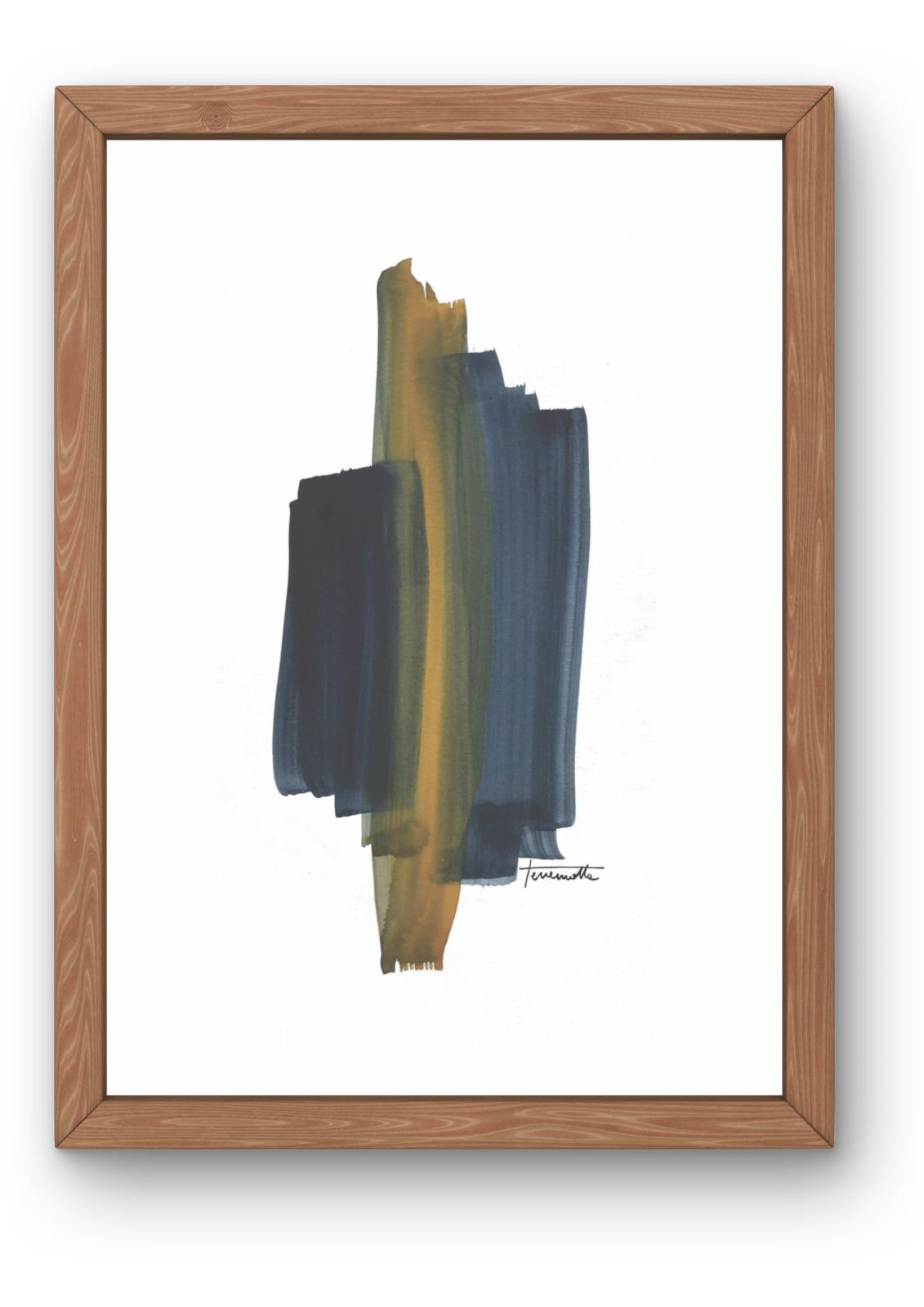 Lámina Azul y Amarillo Degradado