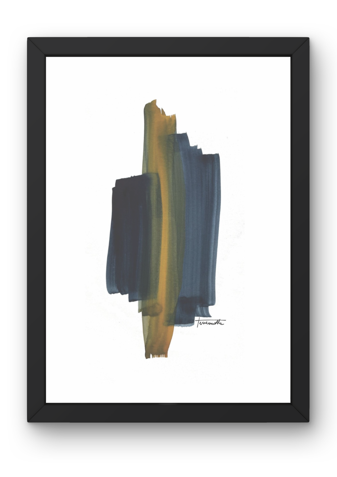 Lámina Azul y Amarillo Degradado