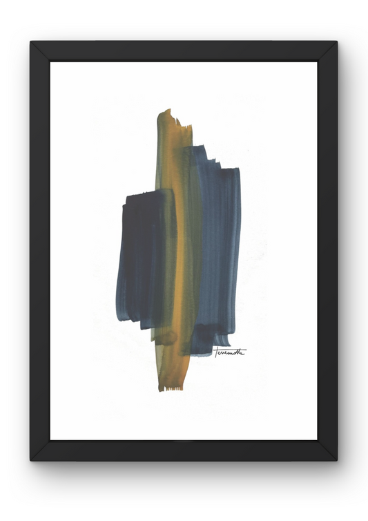 Lámina Azul y Amarillo Degradado