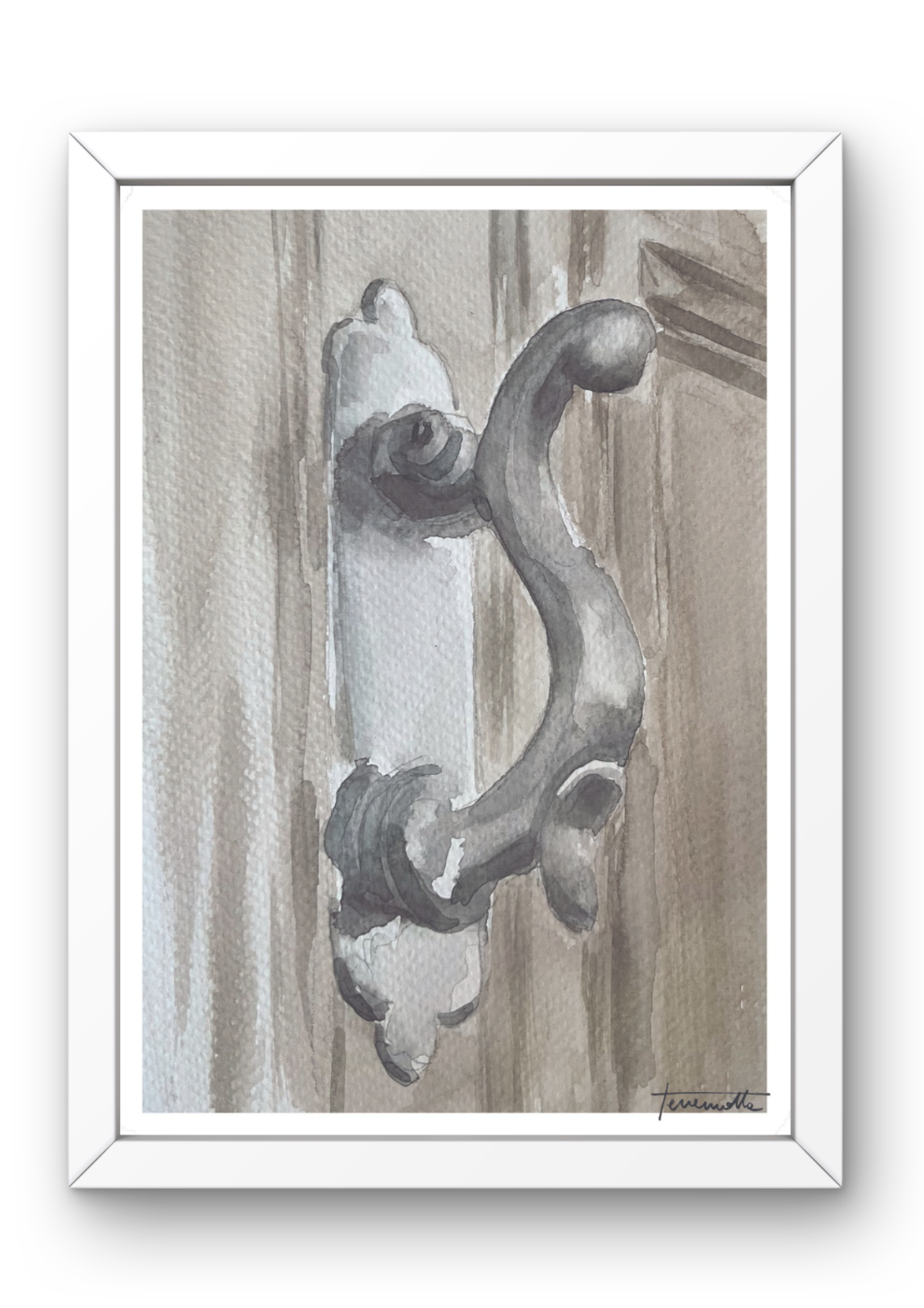 Lámina Aldaba de Hierro