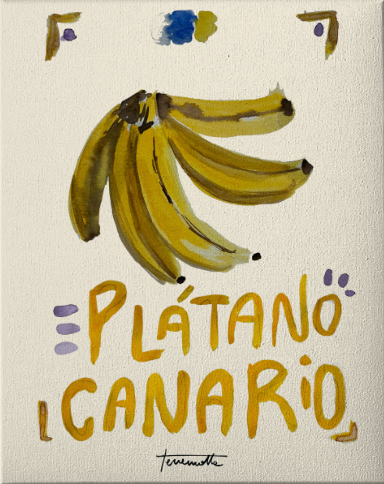 Lámina de Plátano de Canarias