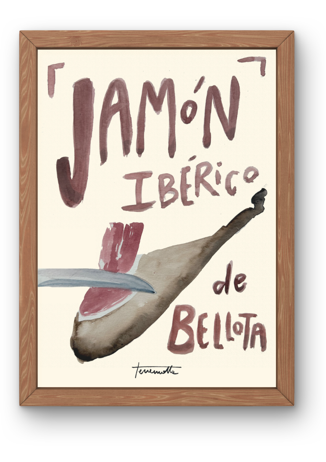 Lámina de Jamón Ibérico