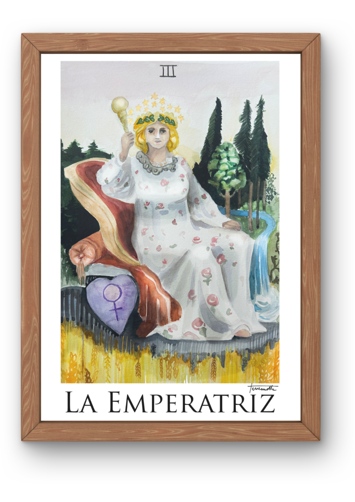 Lámina de La Emperatriz
