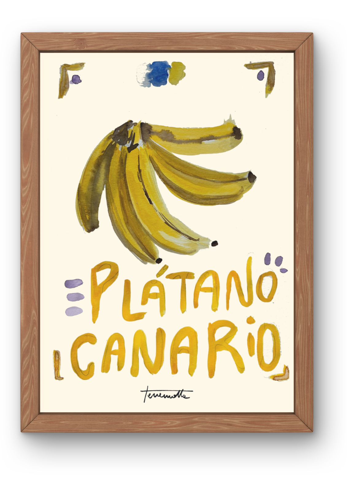 Lámina de Plátano de Canarias