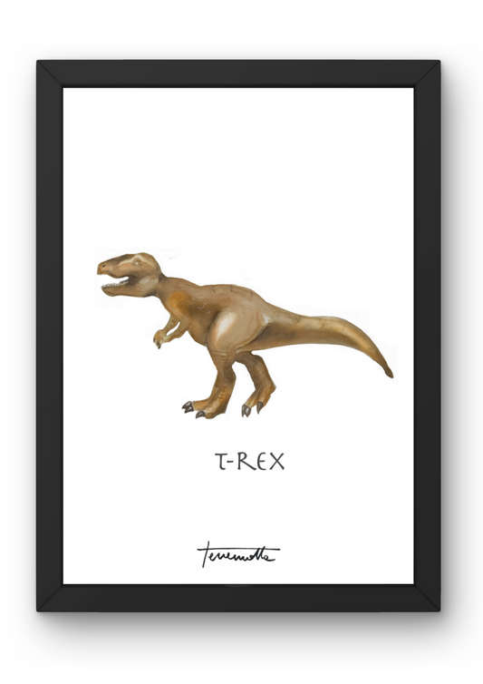 Lámina infantil T-Rex