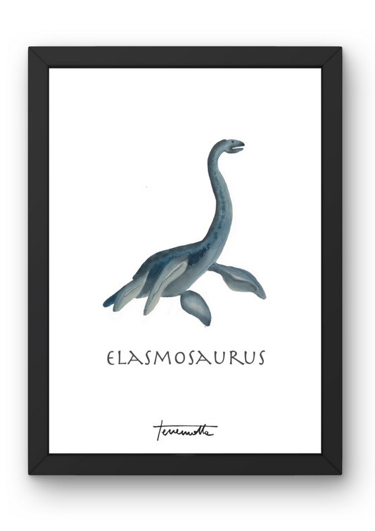Lámina infantil Elasmosaurus