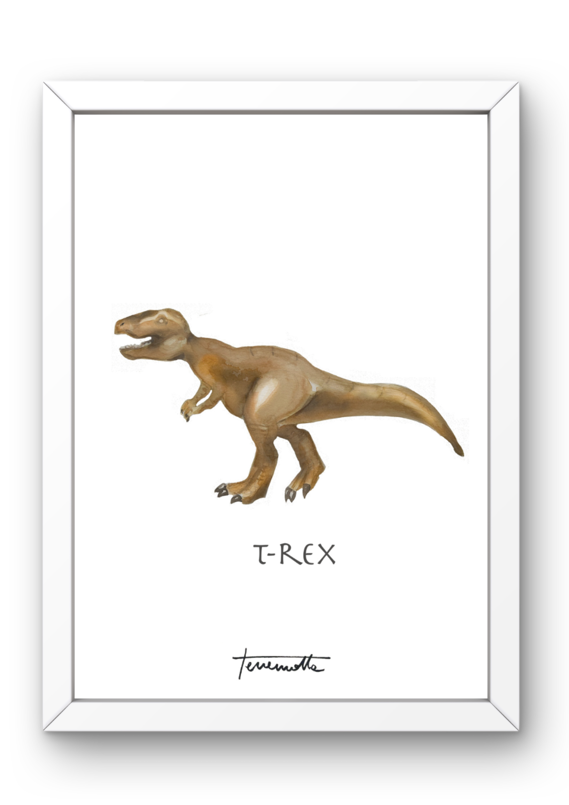 Lámina infantil T-Rex