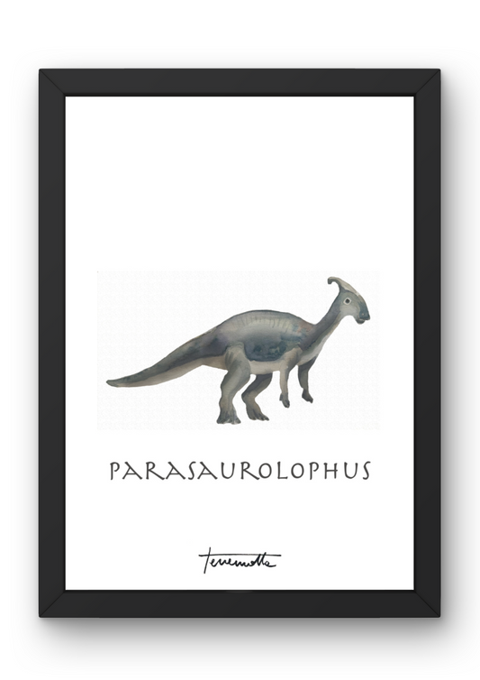 Lámina infantil Parasaululophus