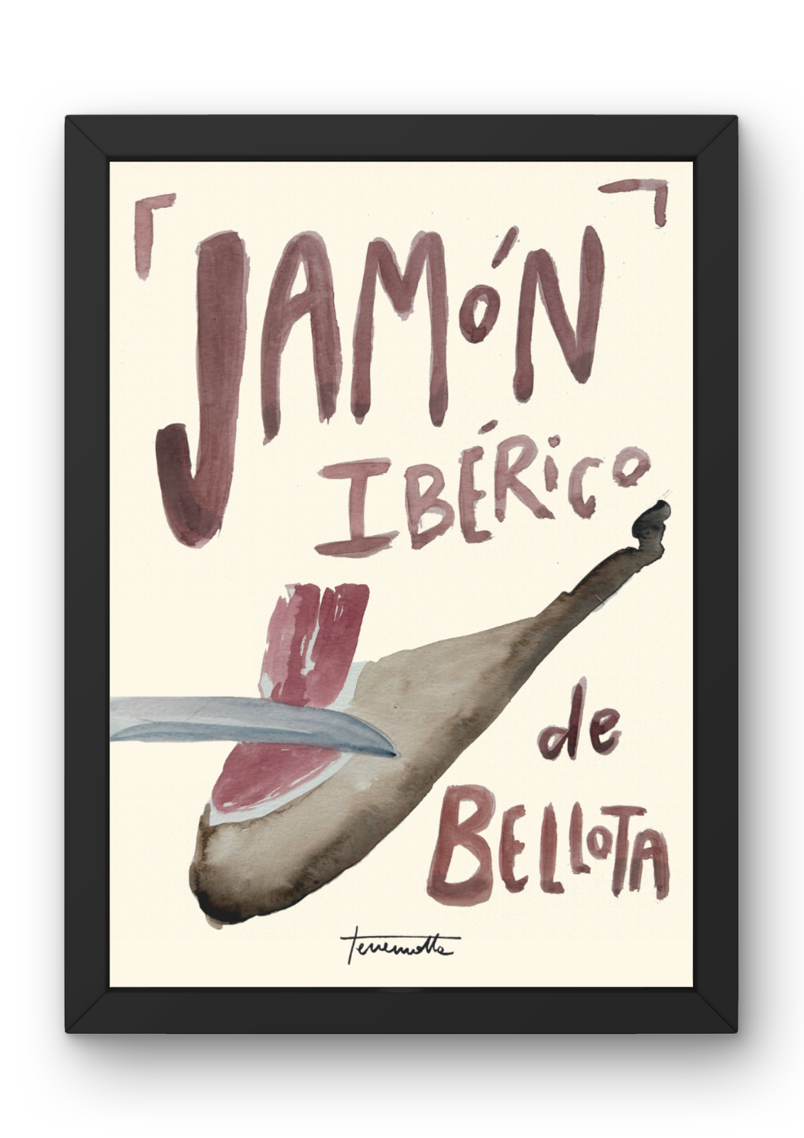 Lámina de Jamón Ibérico