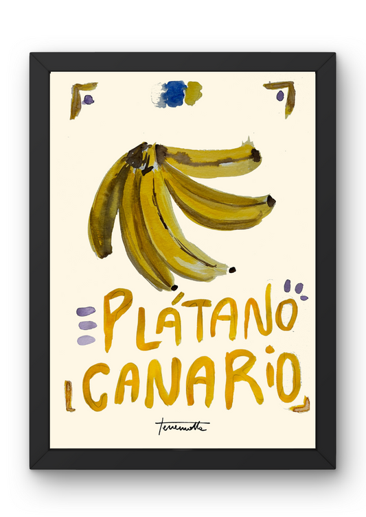 Lámina de Plátano de Canarias