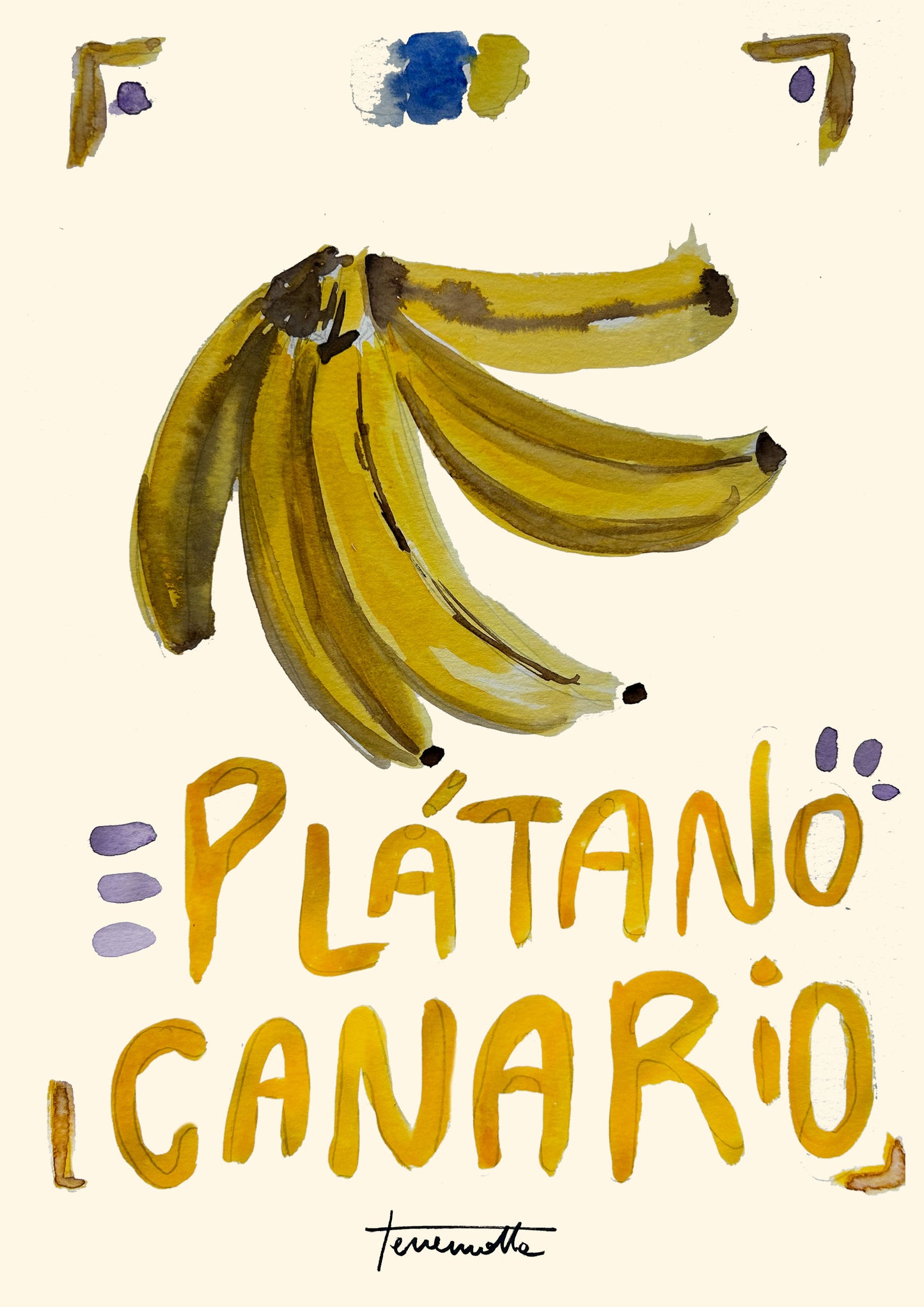 Lámina de Plátano de Canarias