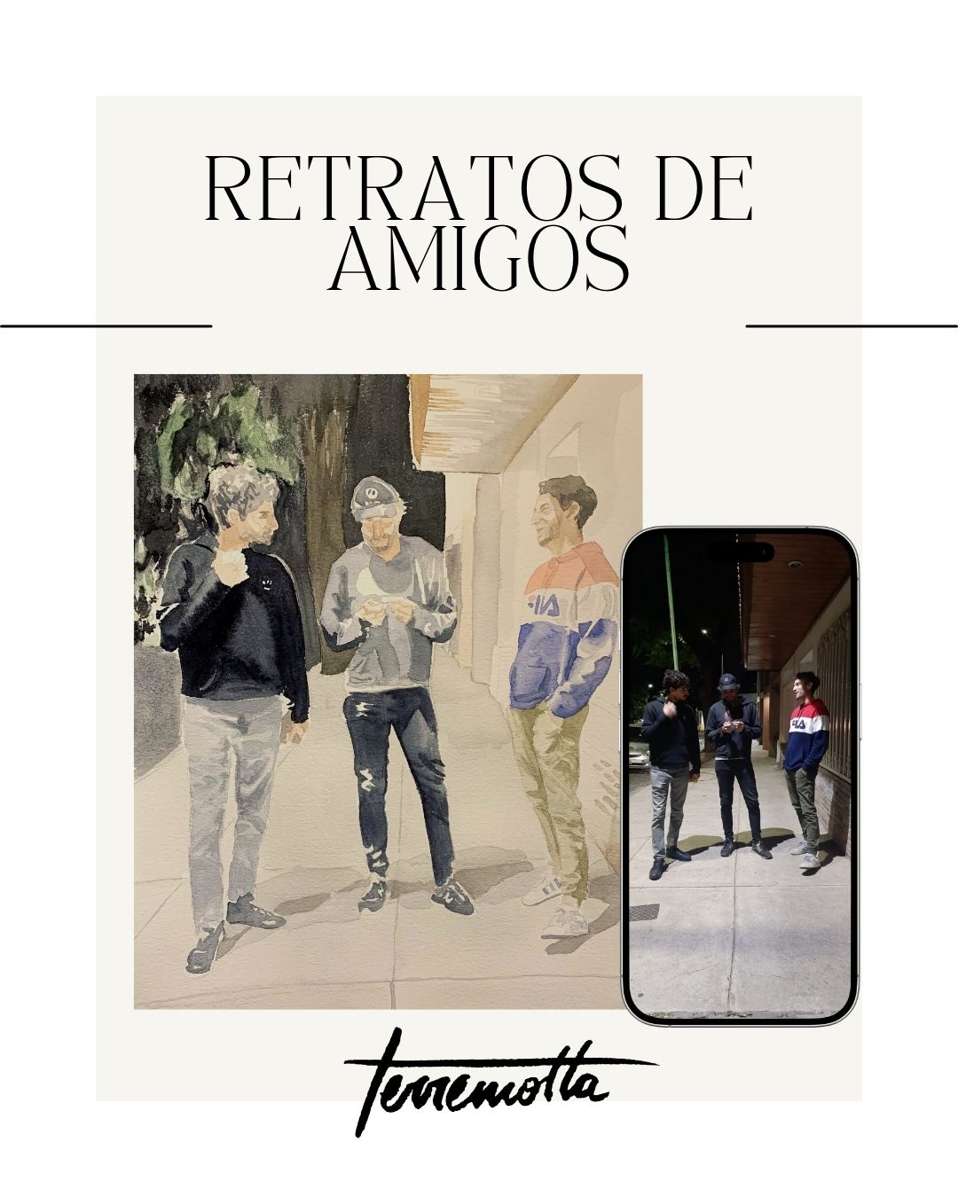 Retrato de Amigas