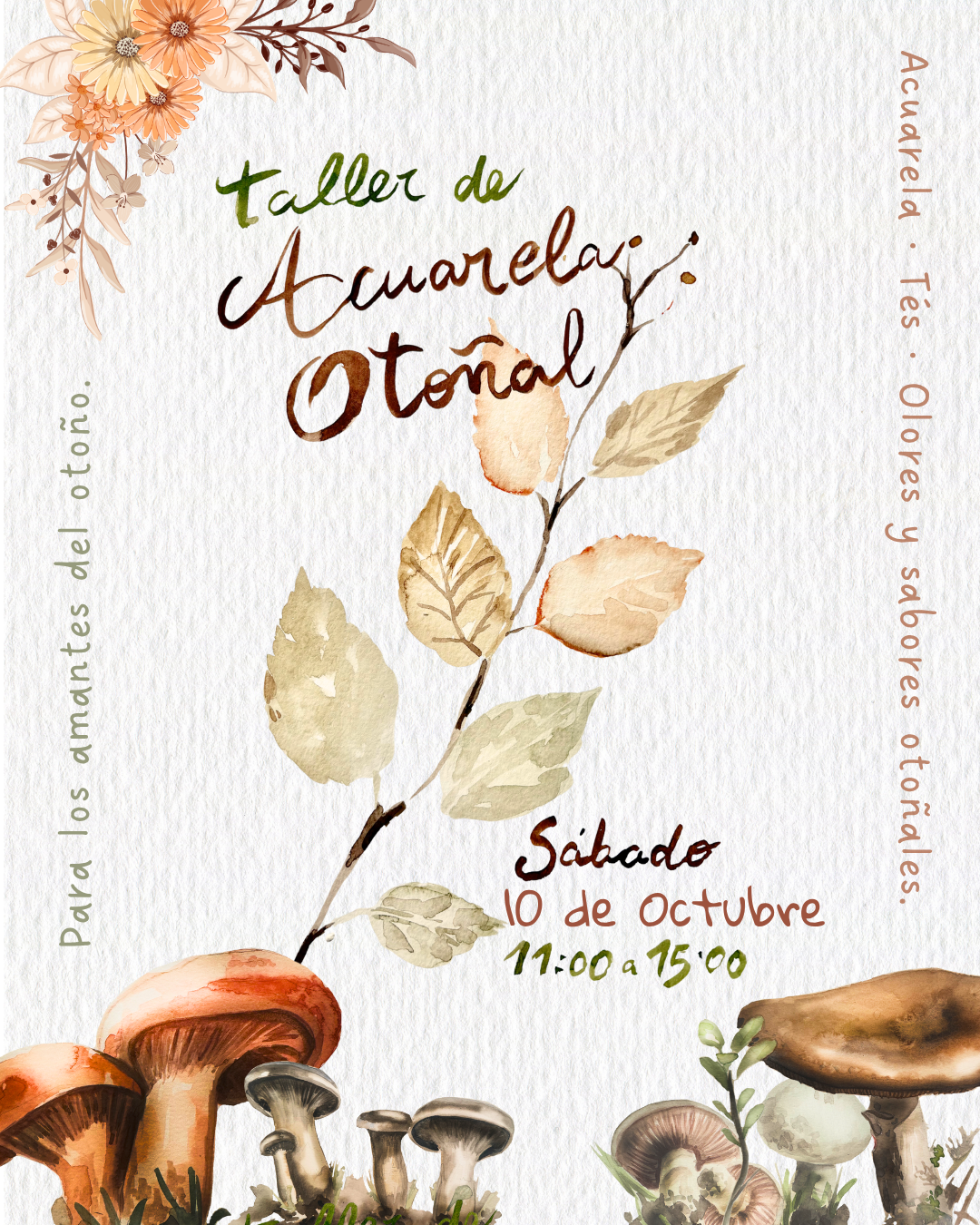 Taller de Acuarela de Otoño