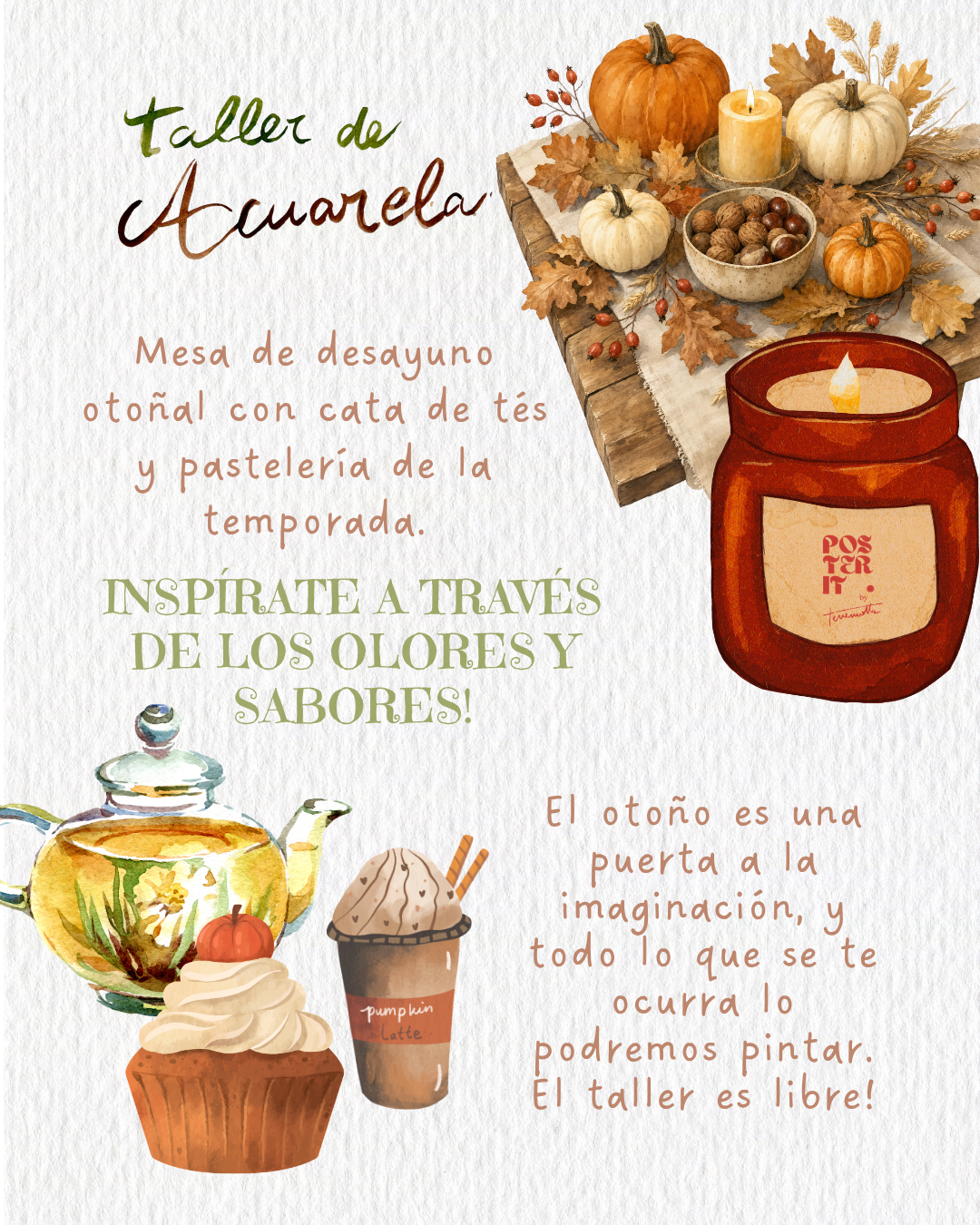 Taller de Acuarela de Otoño