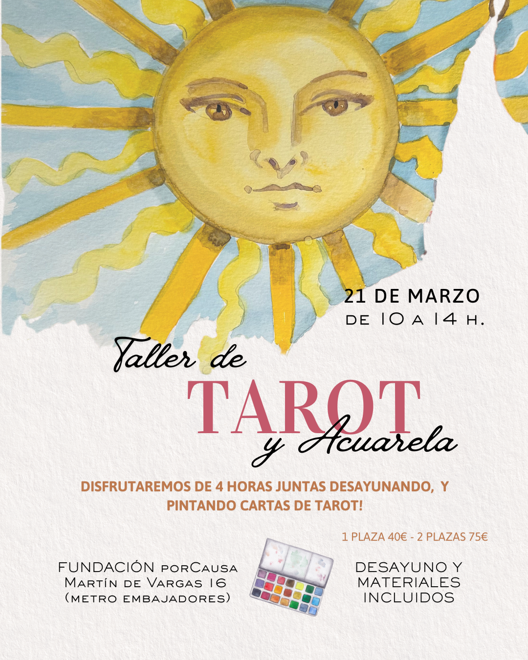 Workshop Tarot y Acuarela