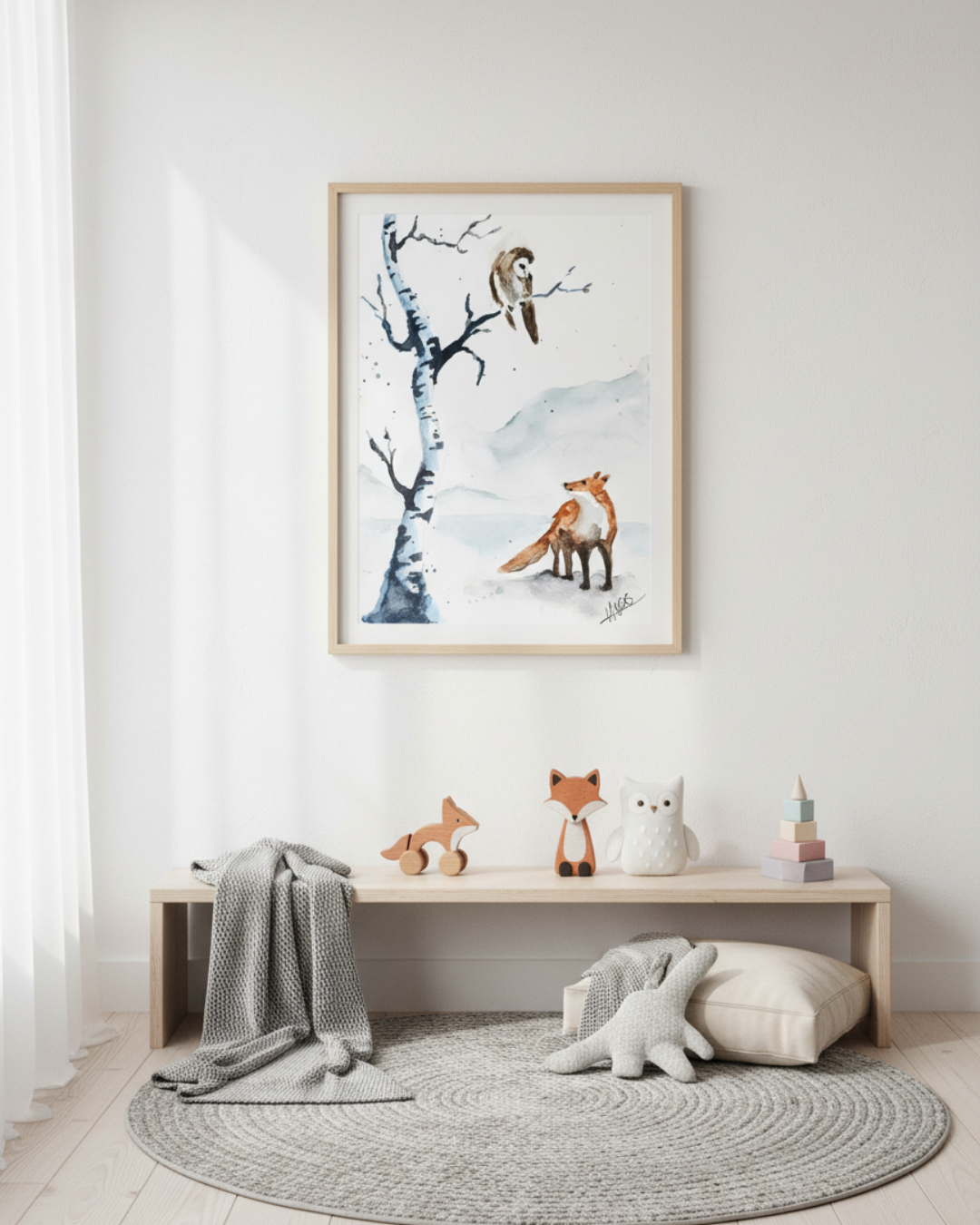 El Zorro y el Búho - Creación Original de Margarita Cruz