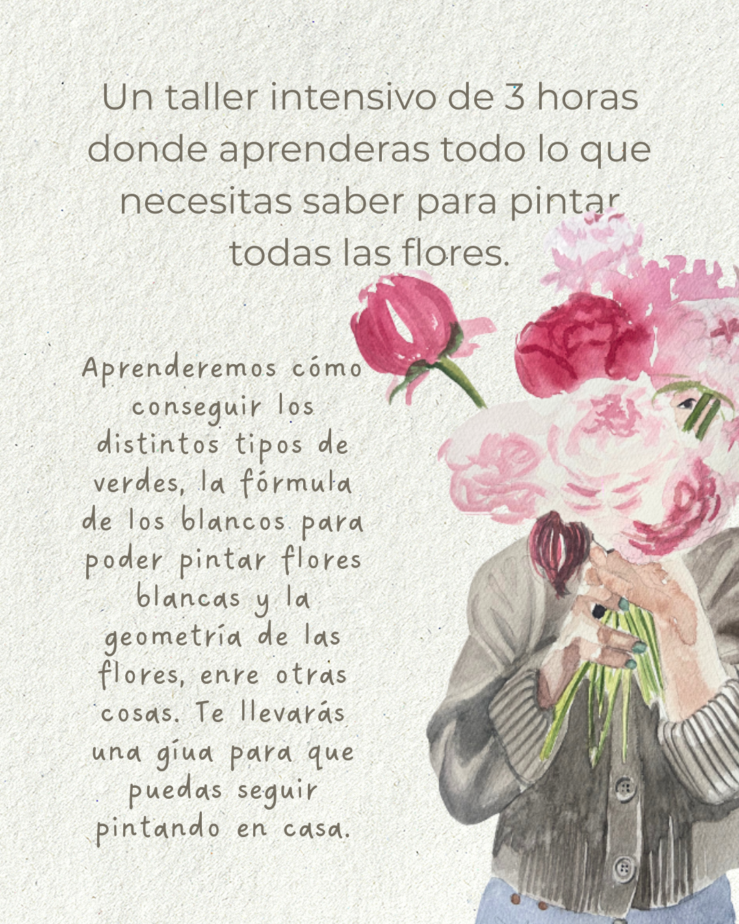Taller de Flores en una floristería