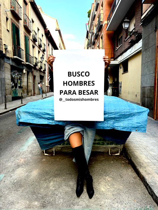 POSTER BUSCO HOMBRES PARA BESAR