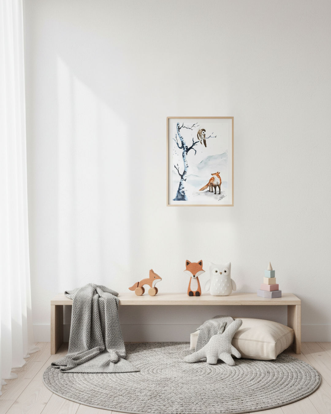 El Zorro y el Búho - Creación Original de Margarita Cruz