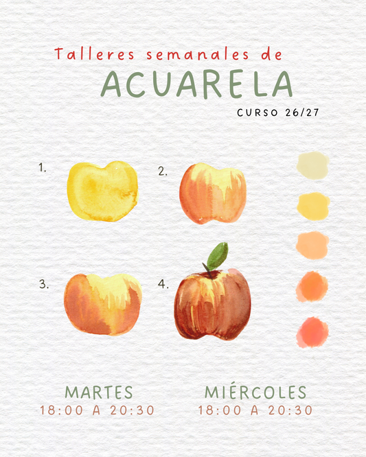 CLASES DE ACUARELA