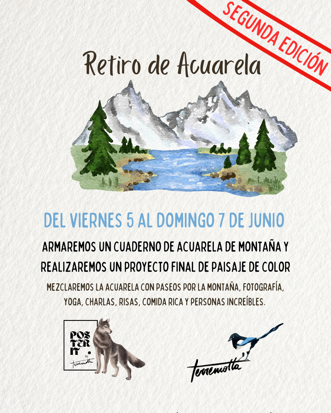 Retiro de Acuarela (SEGUNDA EDICION)